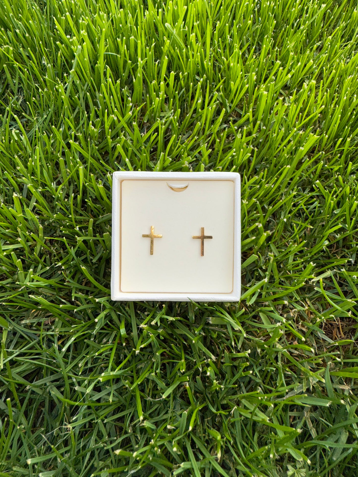 Boucles d’oreilles Croix