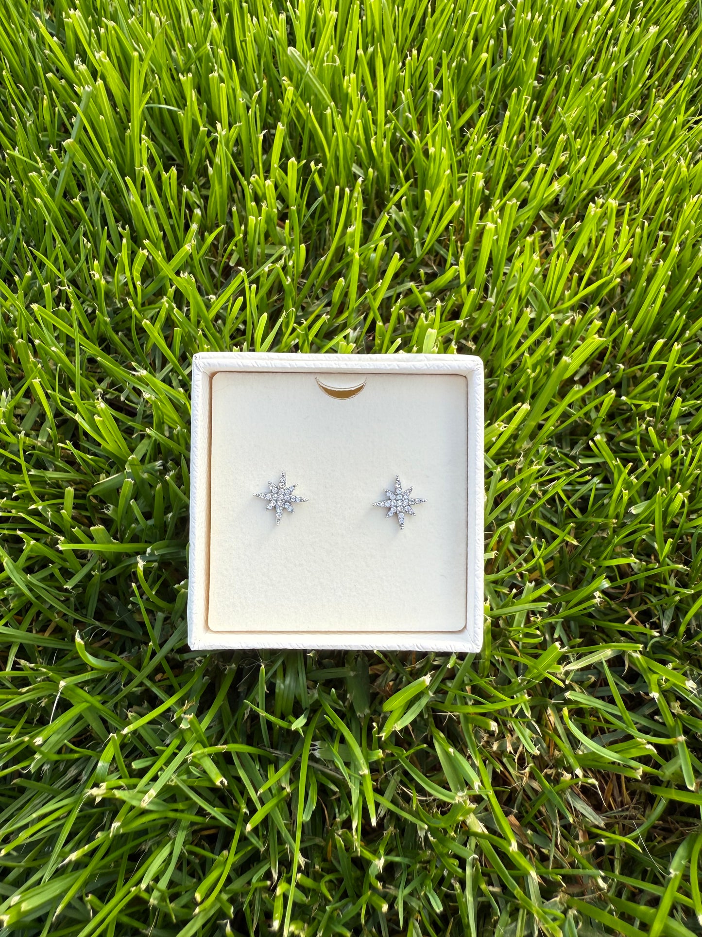 Boucles d’oreilles Étoiles strass