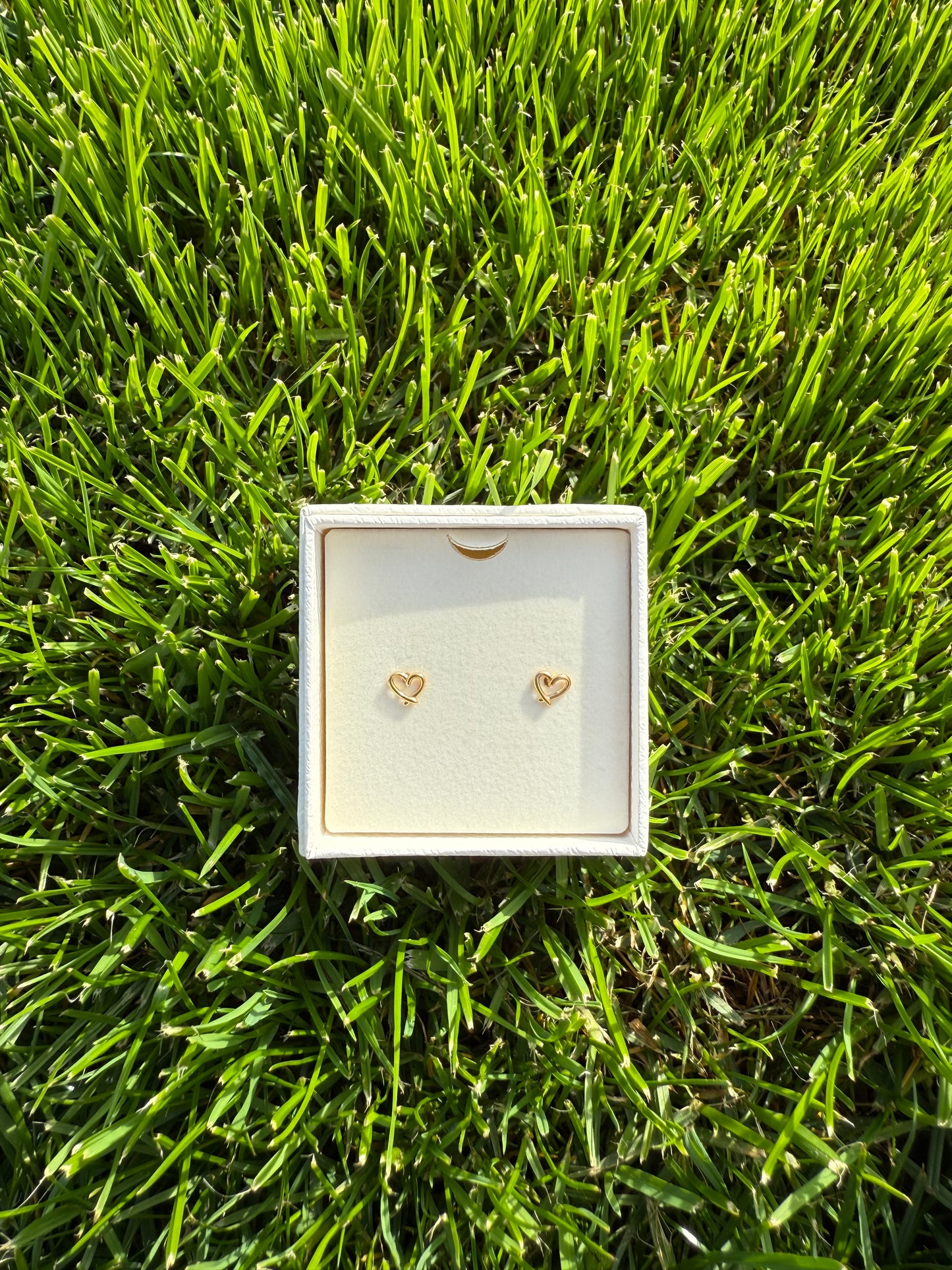 Boucles d’oreilles Cœur Or