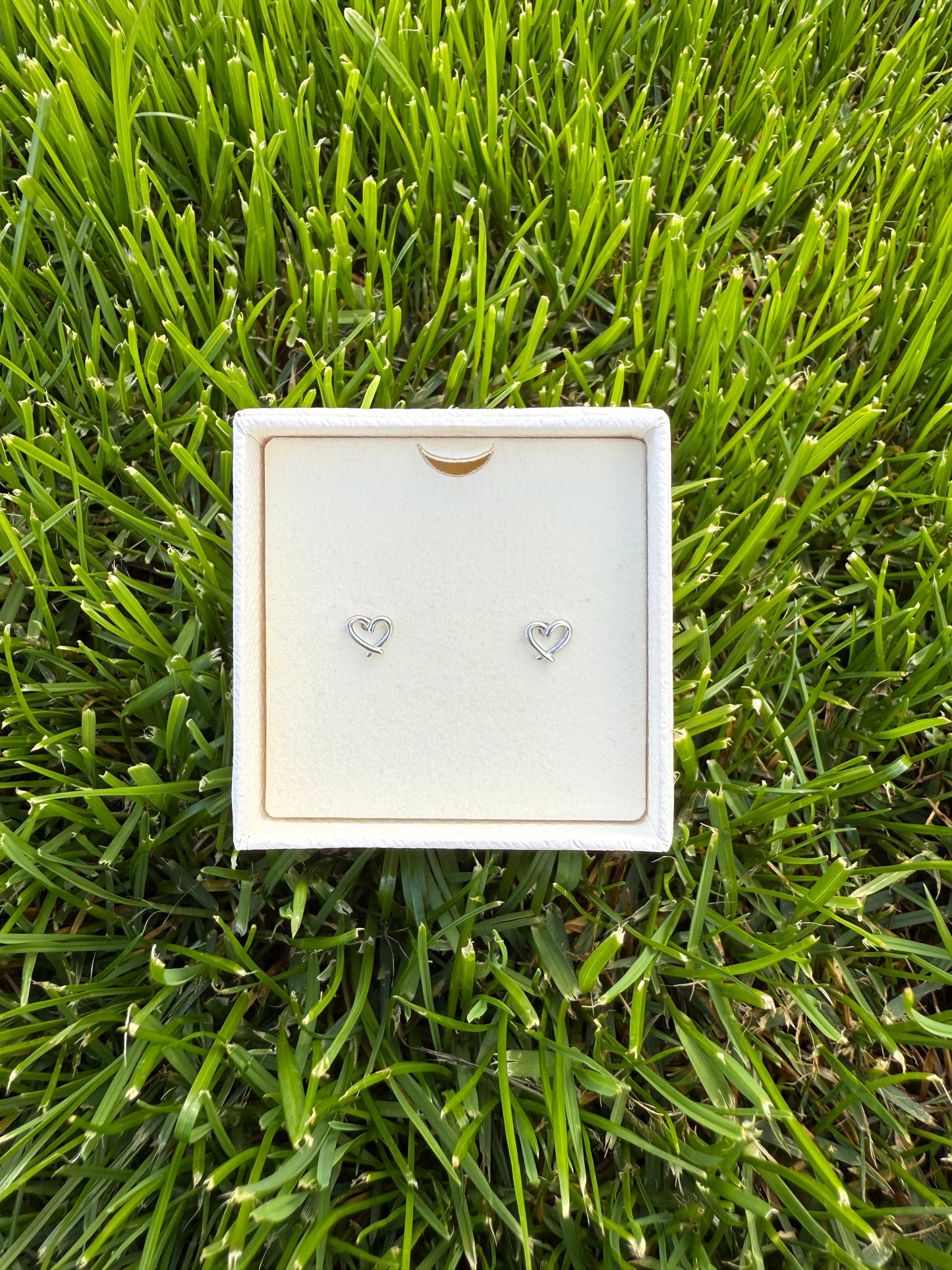 Boucles d’oreilles Cœur Argent