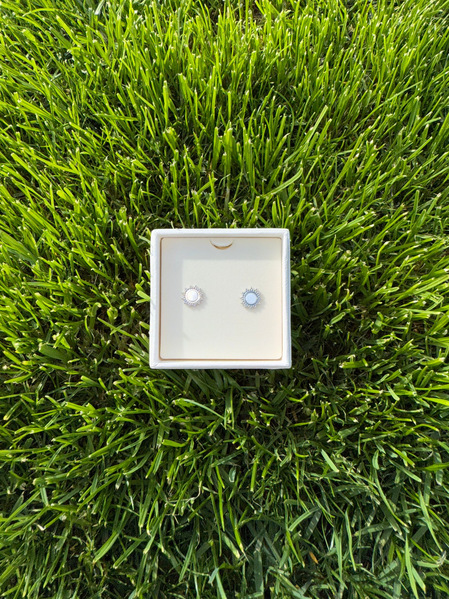 Boucles d’oreilles rondes