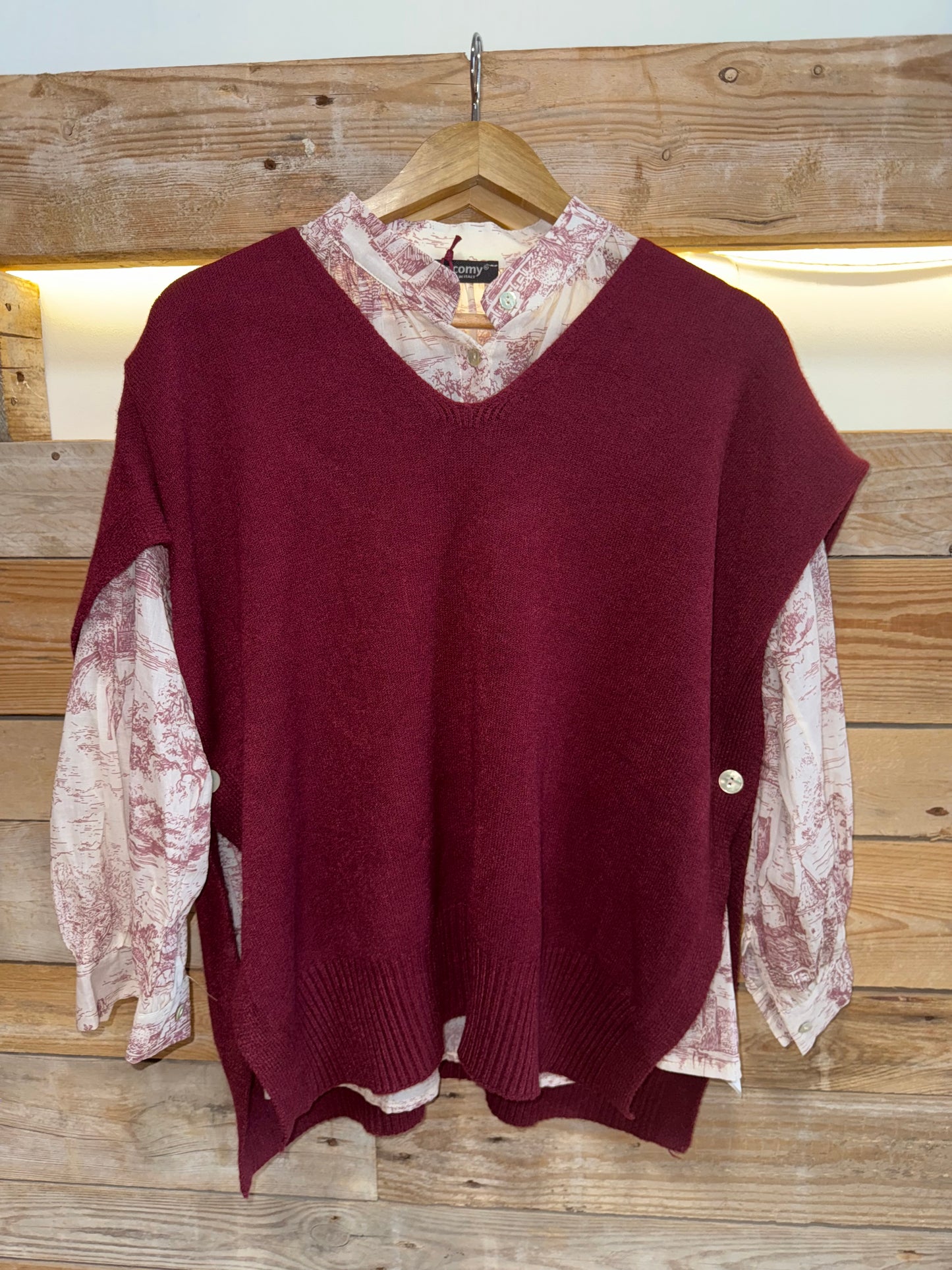 Pull ISA Bordeaux