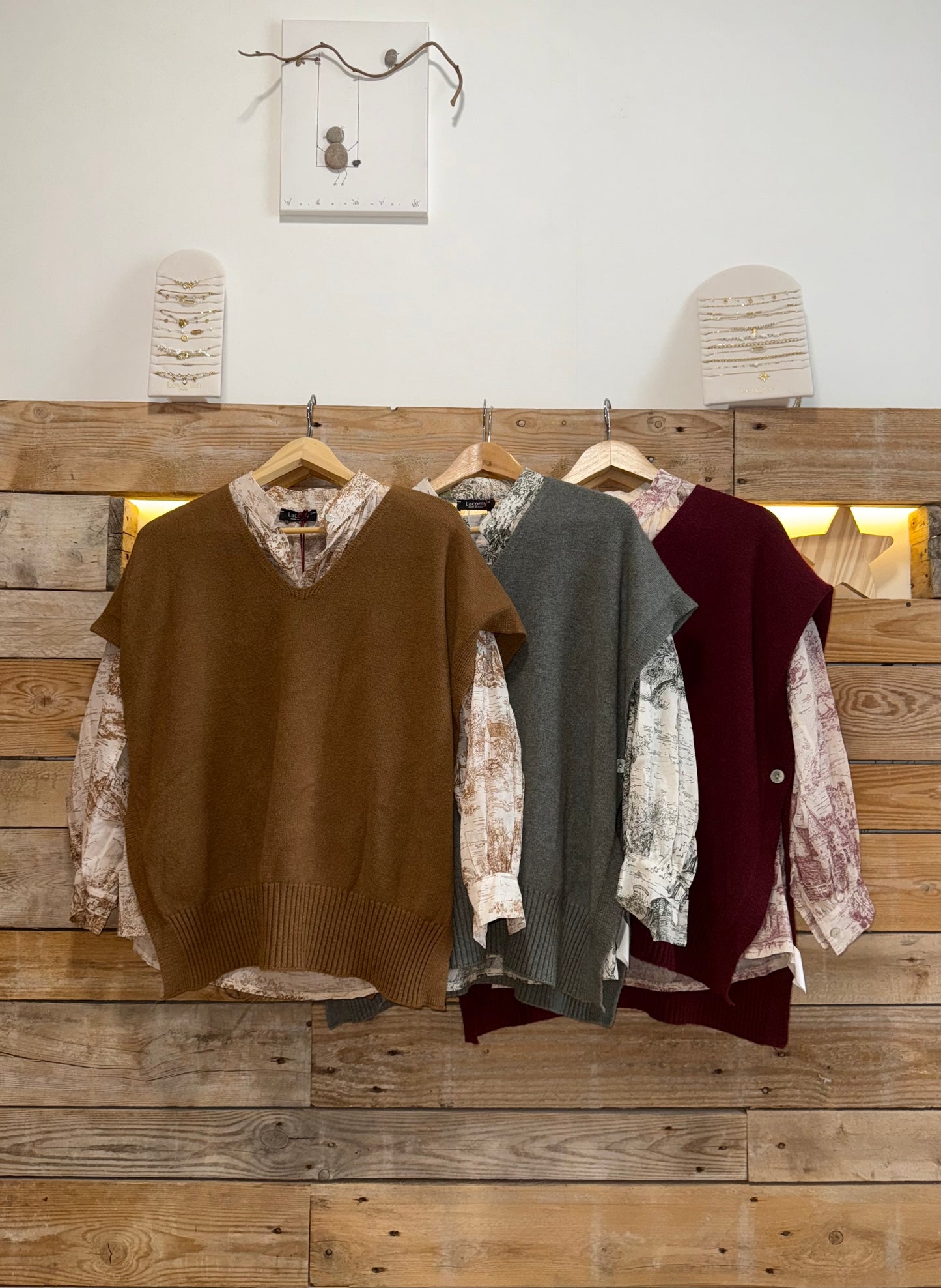 Chemise NATURE Brune