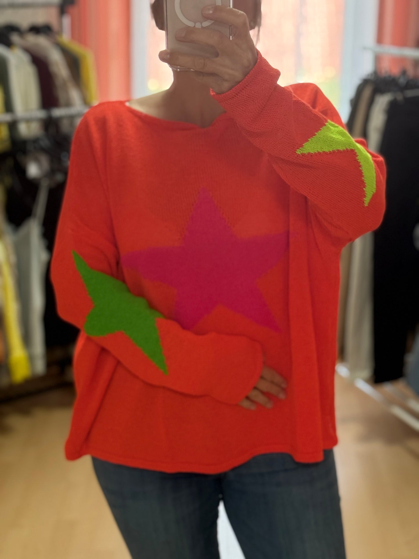Pull ETOILE Orange