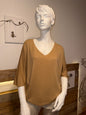 Pull HAPPY Marron clair