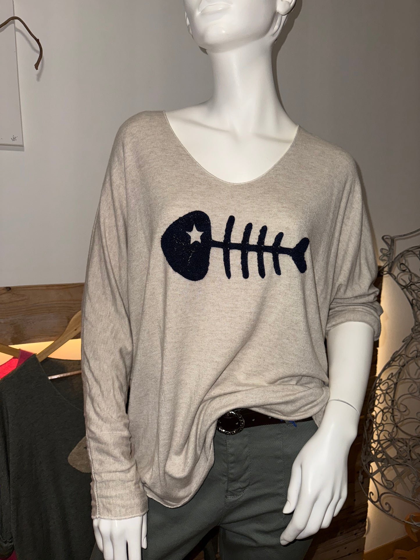 Pull ARETE Beige