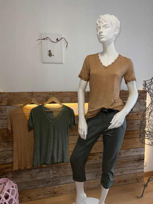 T-Shirt ESSENTIEL Marron clair