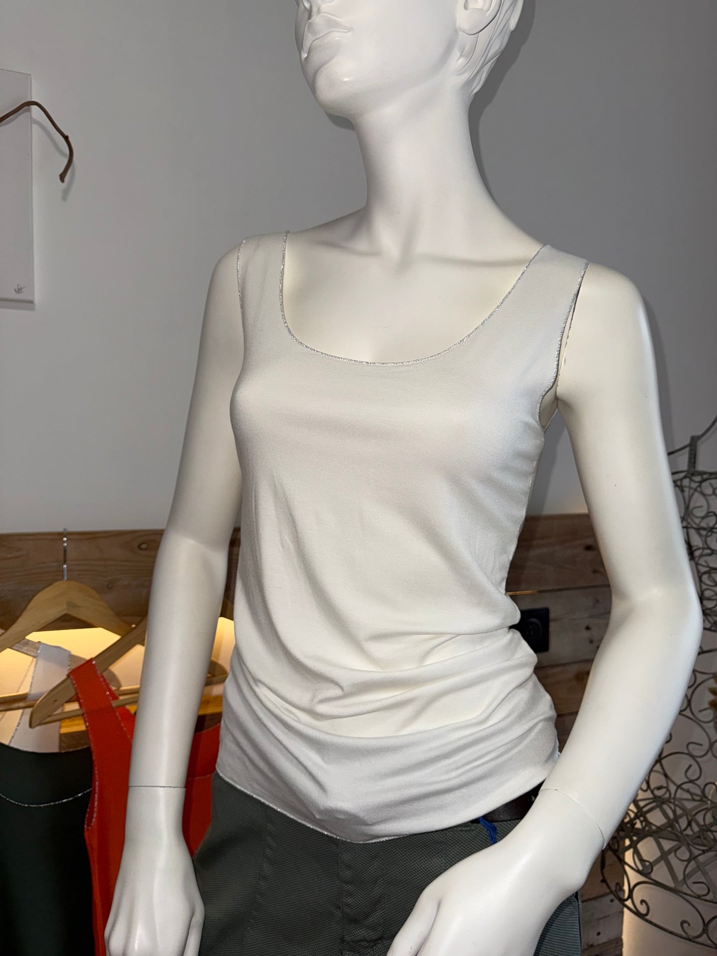 Débardeur SKIN Ecru